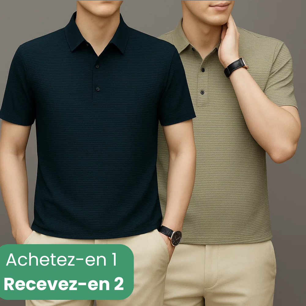VEIGGARA™ | Polo de luxe pour hommes  (Achetez-en 1, obtenez-en 2)